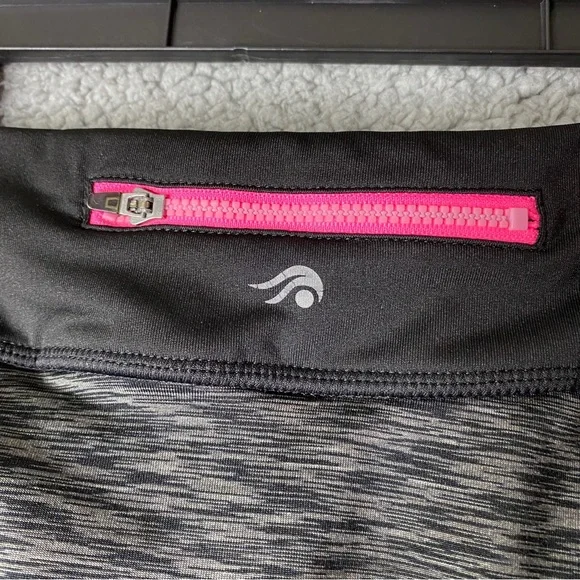 Ideology Womens Skort Tennis Golf Active Workout Run Black Grey pockets - Picture 8 of 13